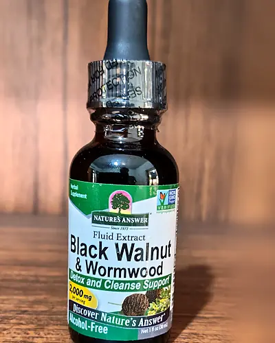 Black Walnut & Wormwood Fluid Extract, 2,000 mg per serving by Nature's Answer