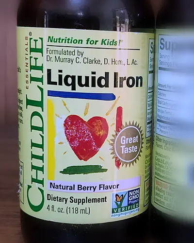Liquid Iron, Natural Berry by ChildLife Essentials
