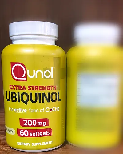 Extra Strength Ubiquinol 200 mg by Qunol