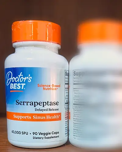 Serrapeptase 40,000 SPU, Delayed Release by Doctor's Best